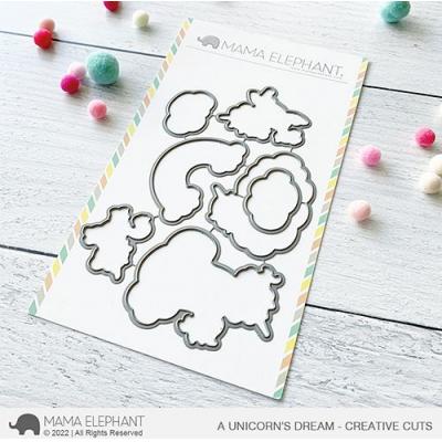 Mama Elephant Creative Cuts - A Unicorn's Dream